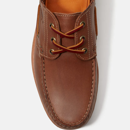 Men's Authentic 3-Eye Lug Handsewn Boat Shoe